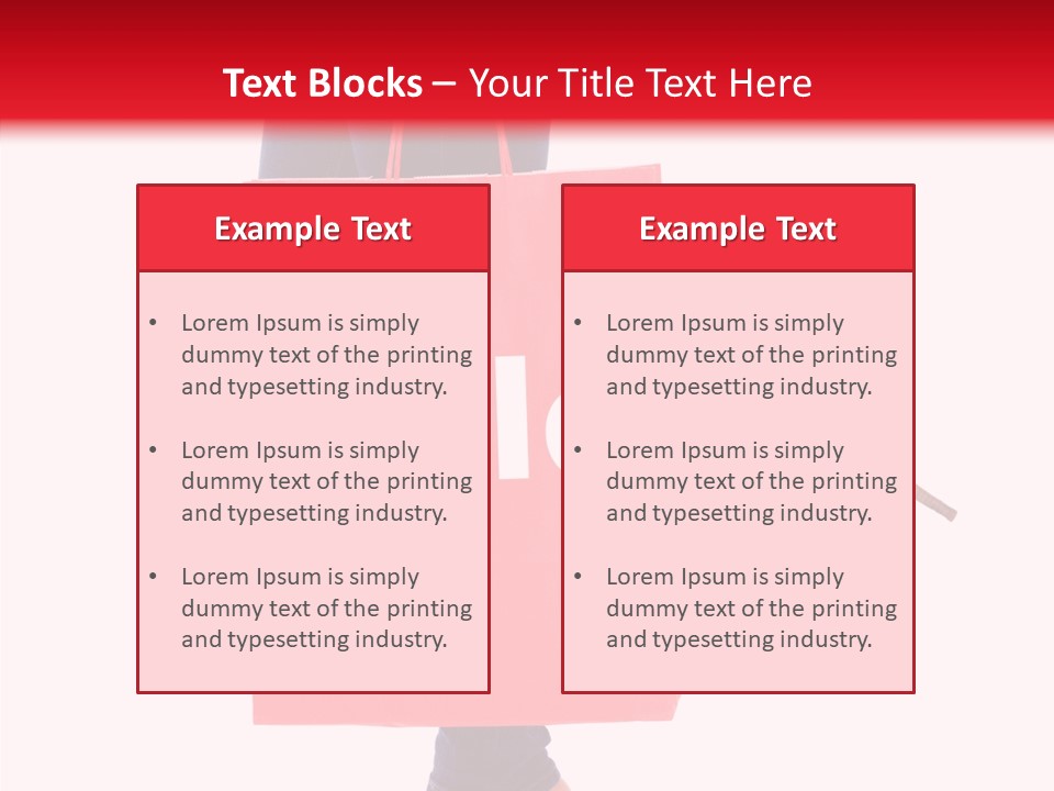 Discount Consumerism Real People PowerPoint Template