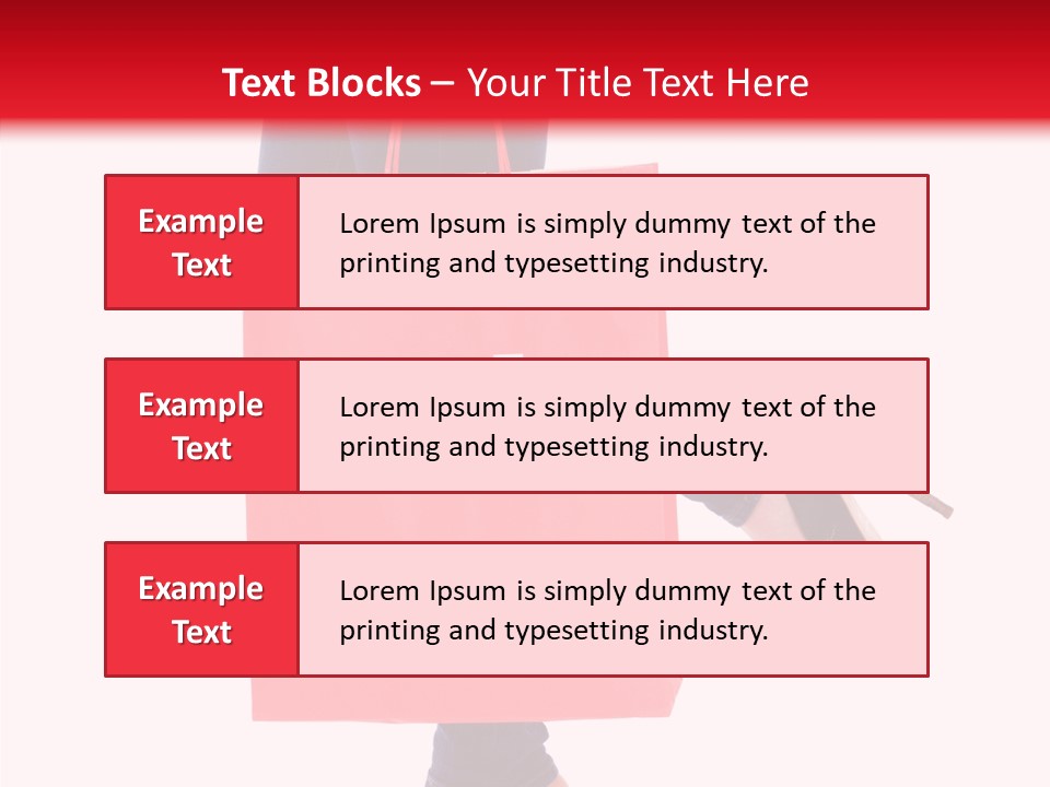 Discount Consumerism Real People PowerPoint Template