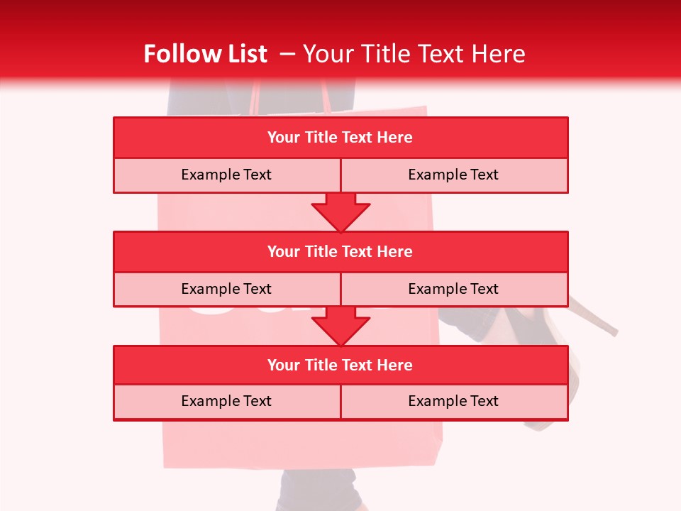 Discount Consumerism Real People PowerPoint Template