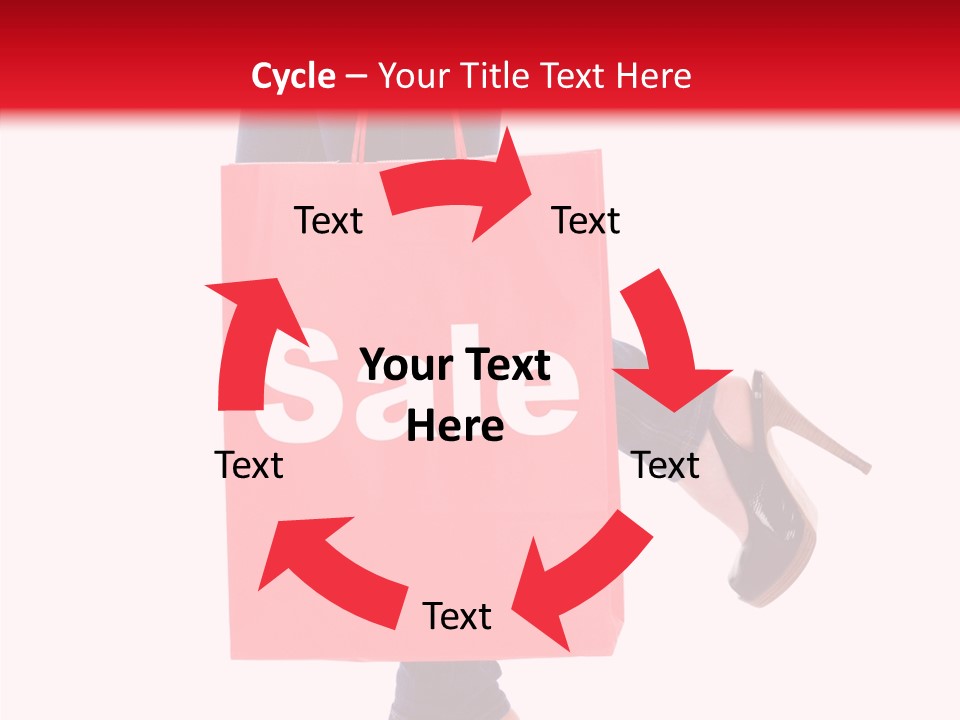 Discount Consumerism Real People PowerPoint Template