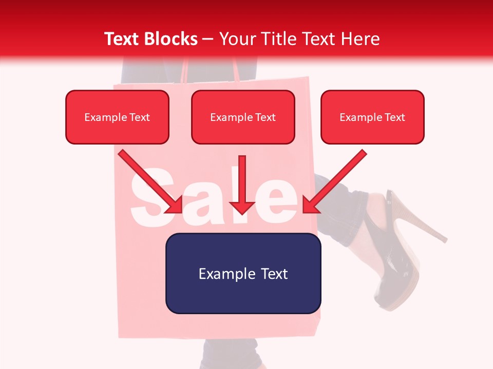 Discount Consumerism Real People PowerPoint Template