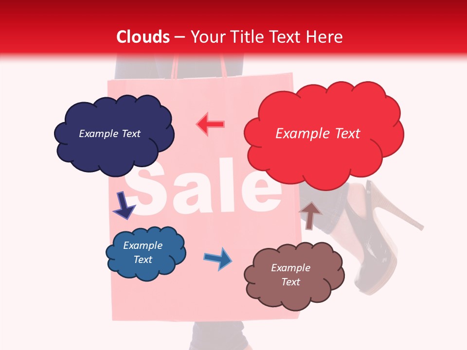 Discount Consumerism Real People PowerPoint Template