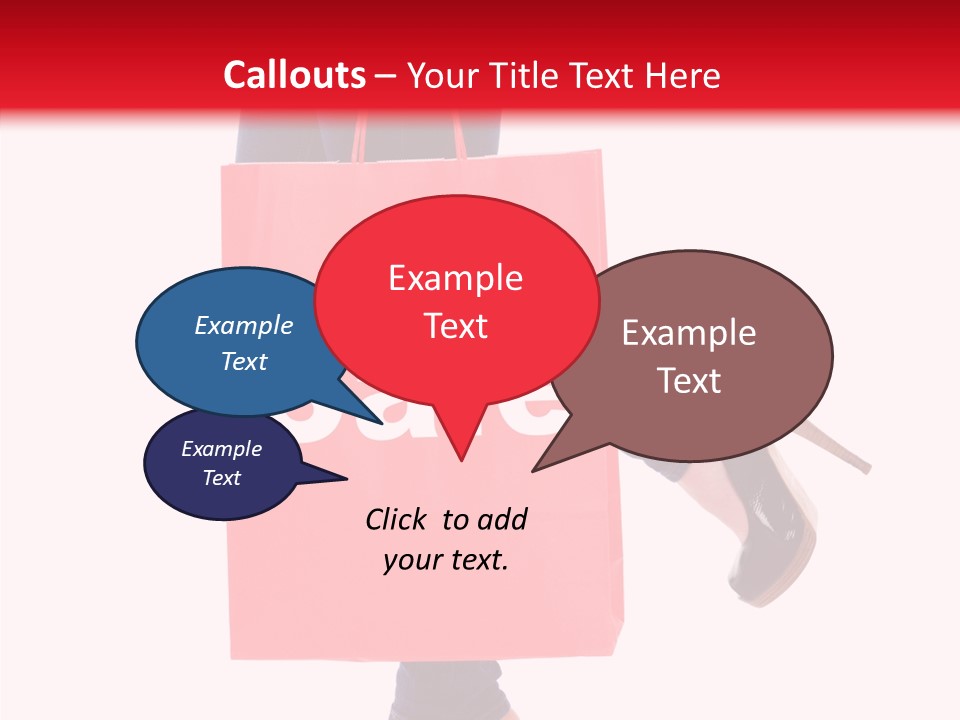 Discount Consumerism Real People PowerPoint Template