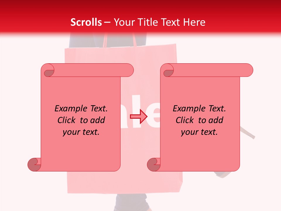 Discount Consumerism Real People PowerPoint Template
