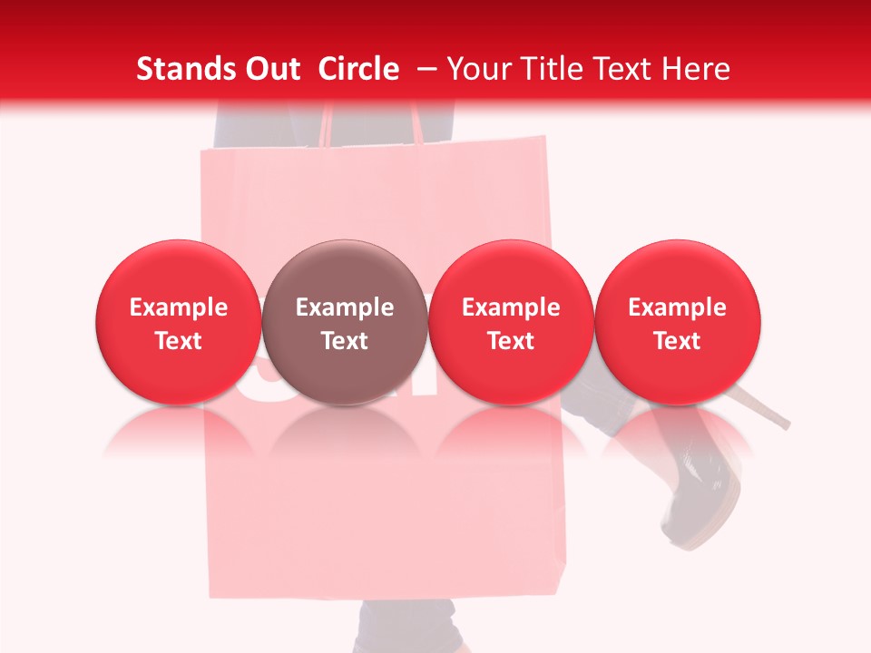 Discount Consumerism Real People PowerPoint Template