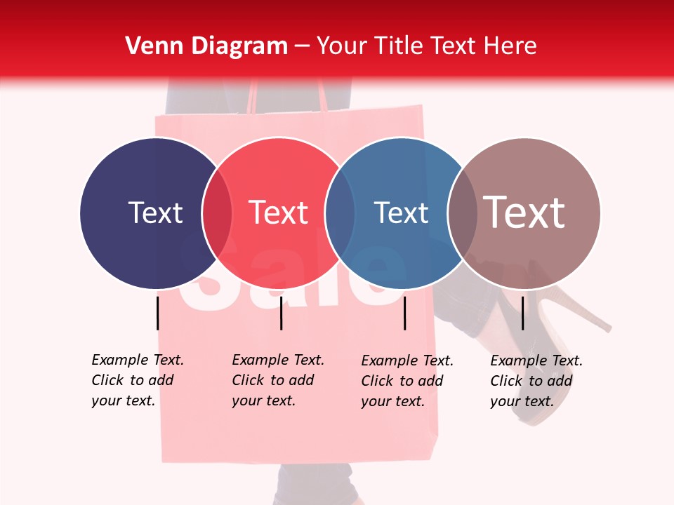Discount Consumerism Real People PowerPoint Template