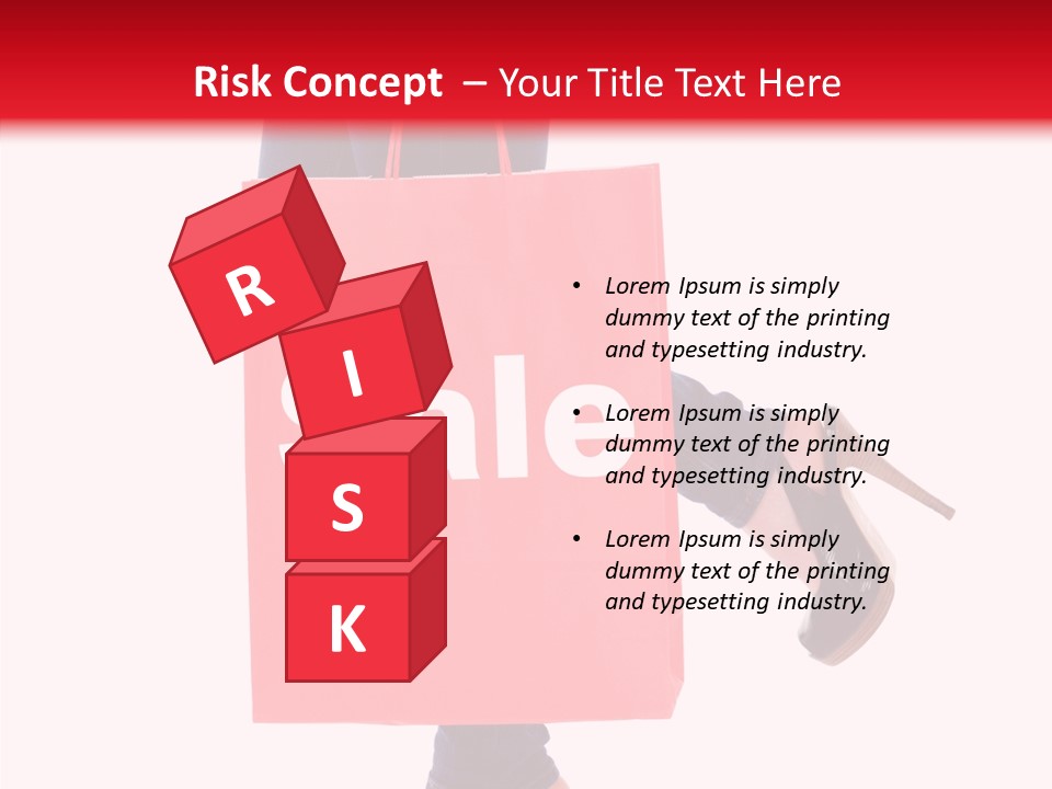 Discount Consumerism Real People PowerPoint Template