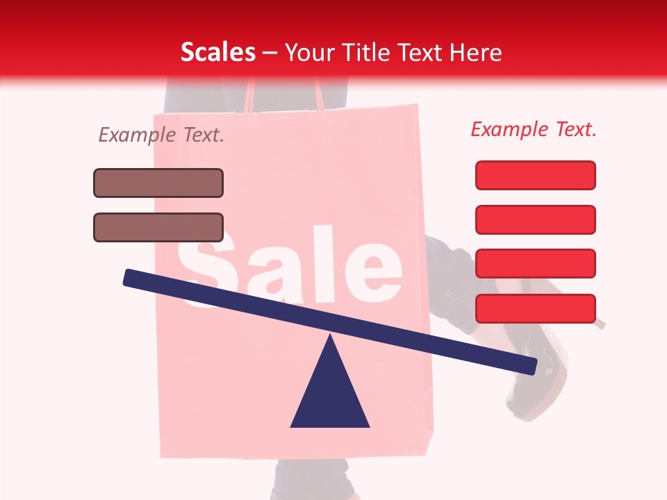 Discount Consumerism Real People PowerPoint Template