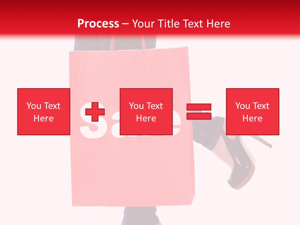 Discount Consumerism Real People PowerPoint Template