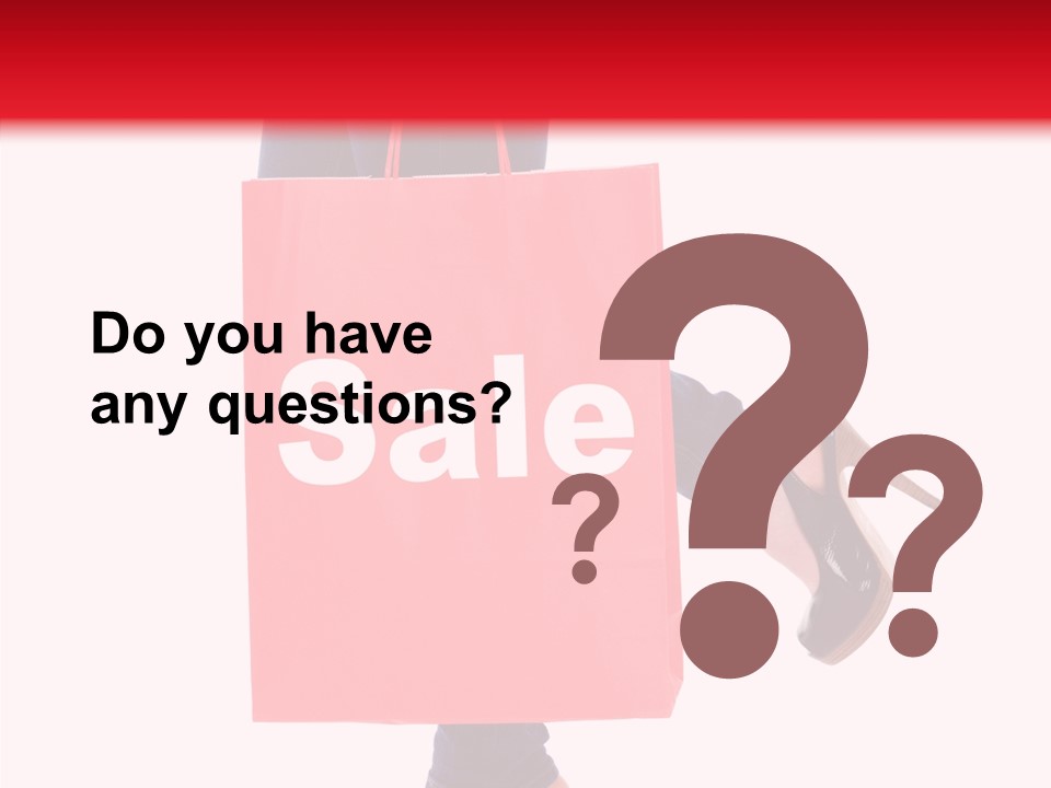 Discount Consumerism Real People PowerPoint Template