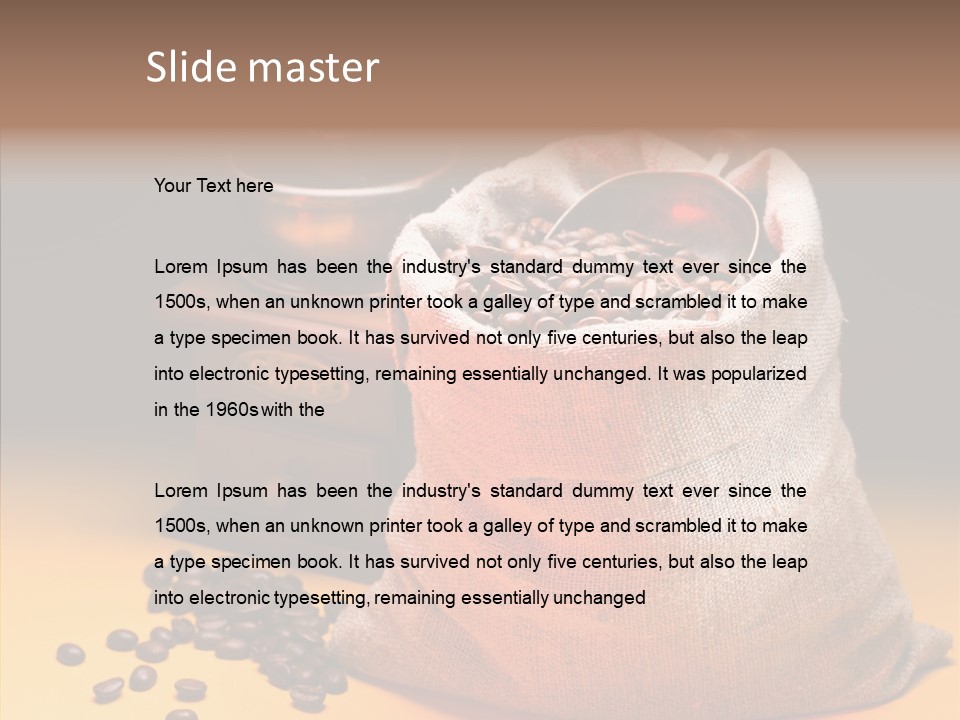 Stimulant Still Brass PowerPoint Template