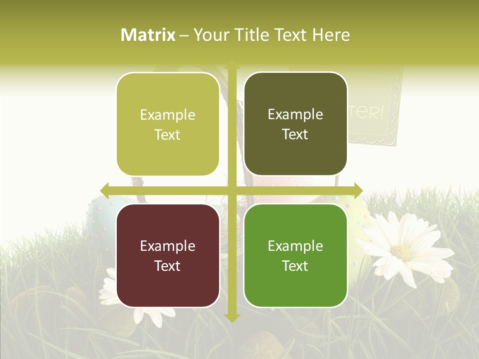 Spotted Decorating Shape PowerPoint Template