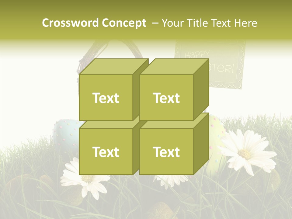 Spotted Decorating Shape PowerPoint Template
