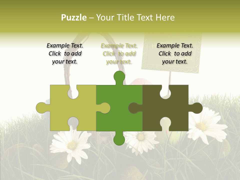 Spotted Decorating Shape PowerPoint Template