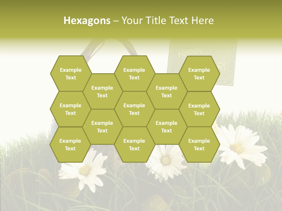 Spotted Decorating Shape PowerPoint Template