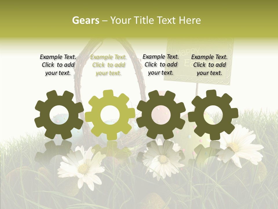 Spotted Decorating Shape PowerPoint Template