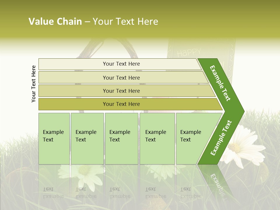 Spotted Decorating Shape PowerPoint Template