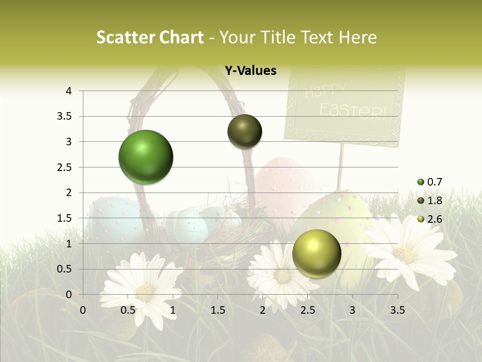 Spotted Decorating Shape PowerPoint Template