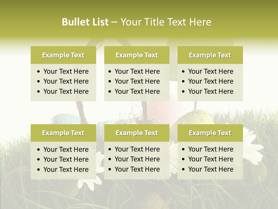 Spotted Decorating Shape PowerPoint Template