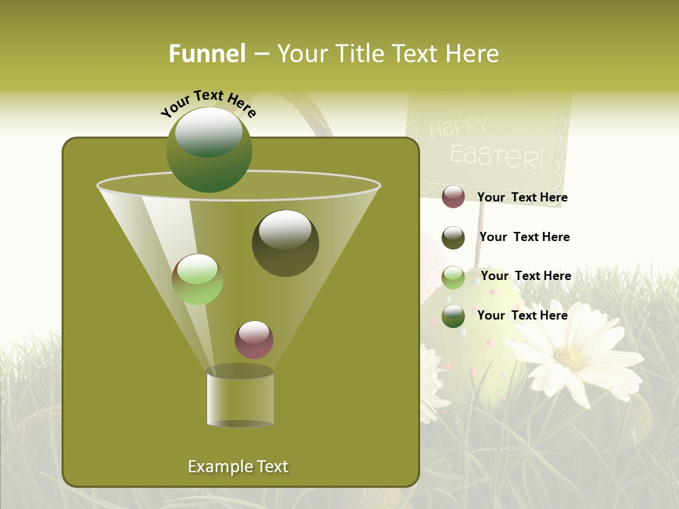 Spotted Decorating Shape PowerPoint Template