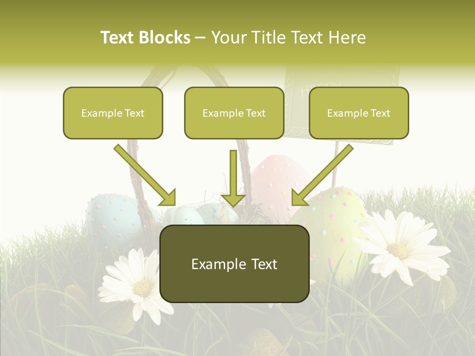 Spotted Decorating Shape PowerPoint Template
