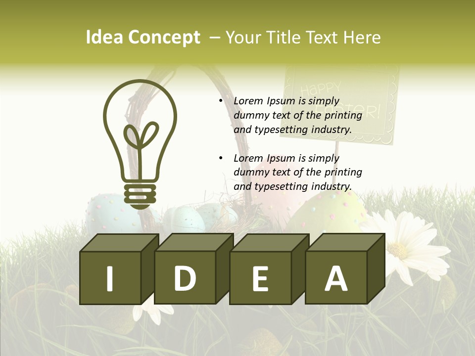 Spotted Decorating Shape PowerPoint Template