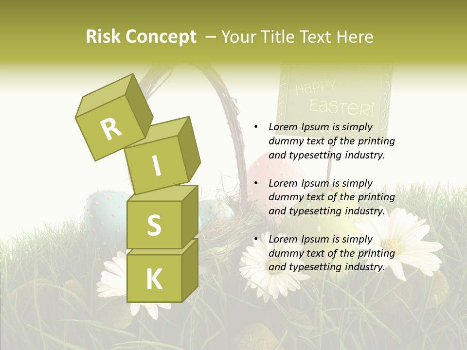 Spotted Decorating Shape PowerPoint Template