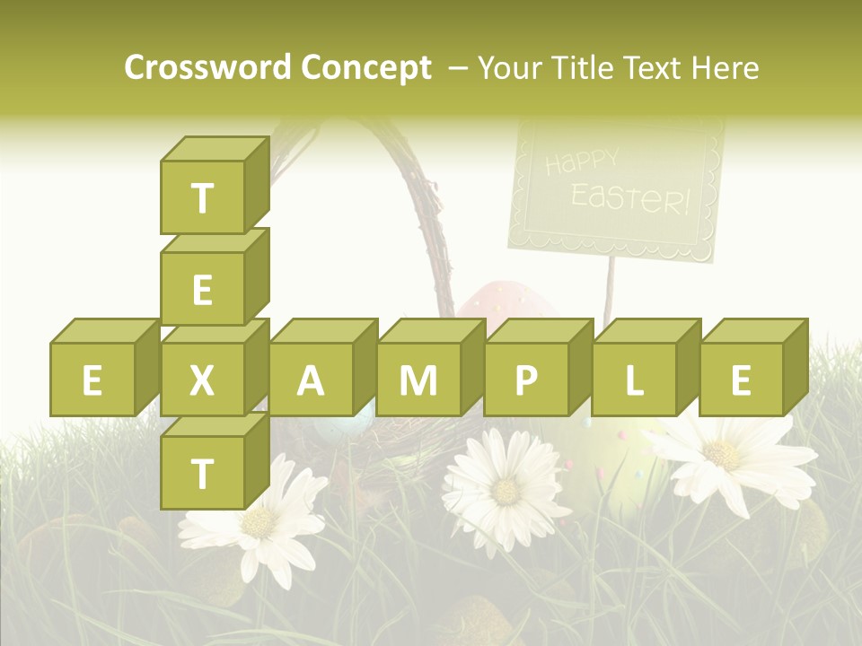 Spotted Decorating Shape PowerPoint Template
