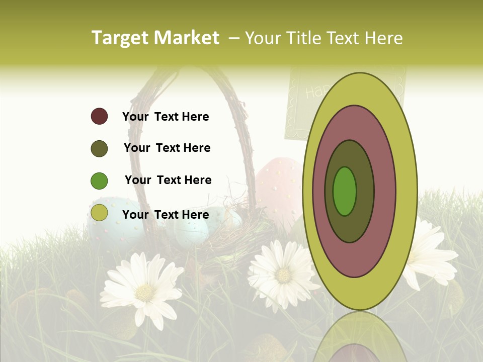 Spotted Decorating Shape PowerPoint Template