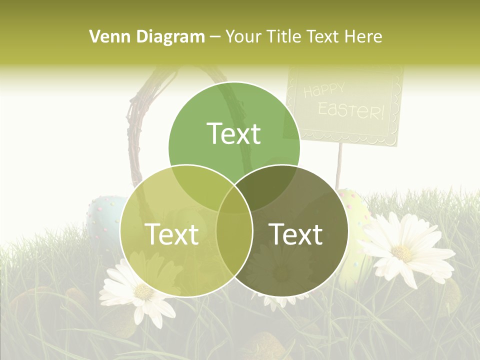 Spotted Decorating Shape PowerPoint Template