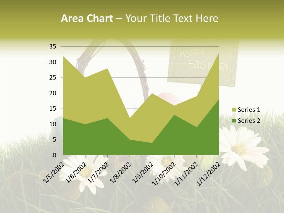 Spotted Decorating Shape PowerPoint Template