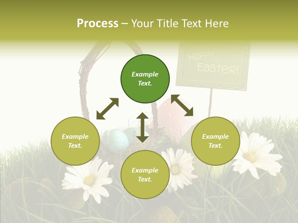 Spotted Decorating Shape PowerPoint Template