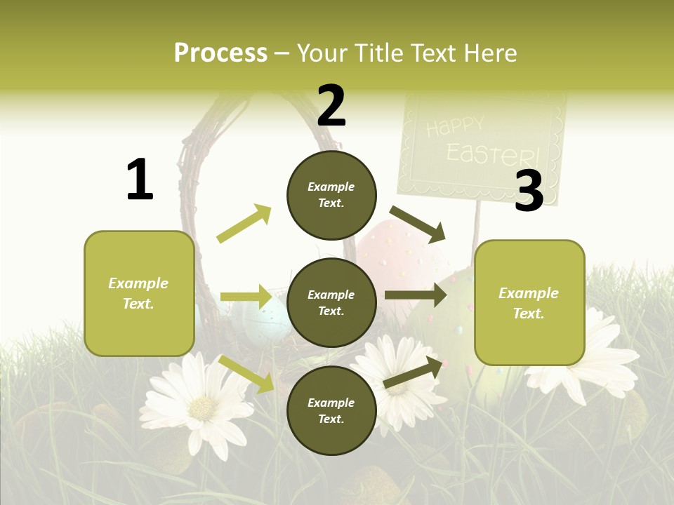 Spotted Decorating Shape PowerPoint Template