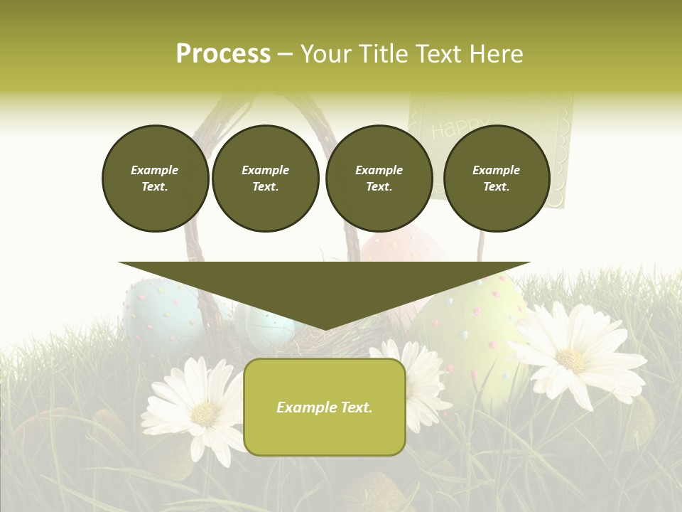 Spotted Decorating Shape PowerPoint Template