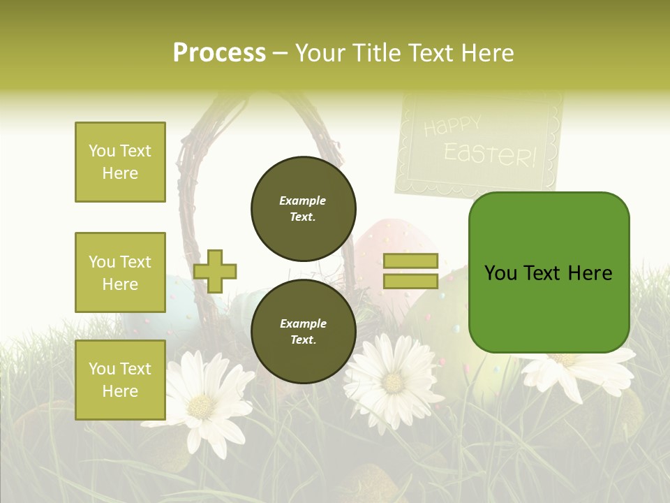 Spotted Decorating Shape PowerPoint Template