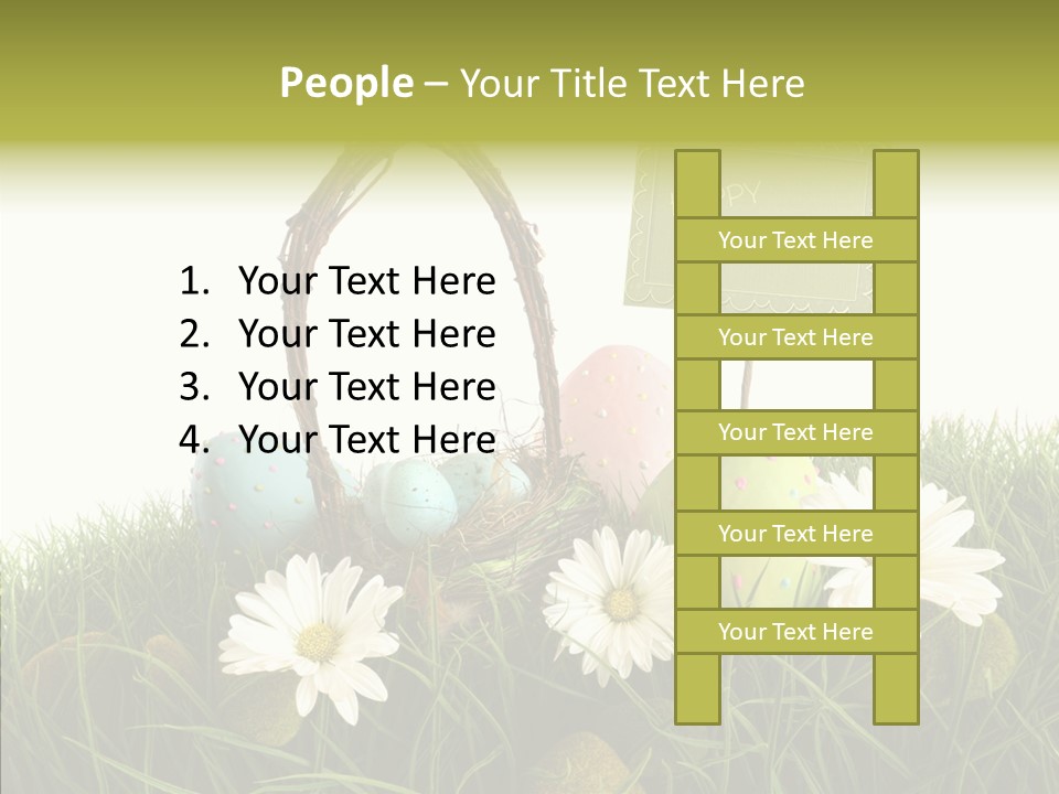 Spotted Decorating Shape PowerPoint Template
