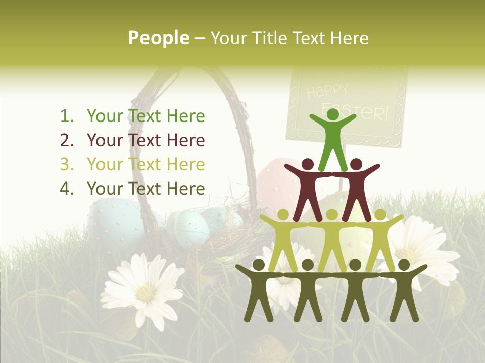 Spotted Decorating Shape PowerPoint Template