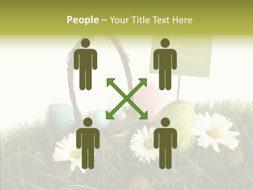 Spotted Decorating Shape PowerPoint Template