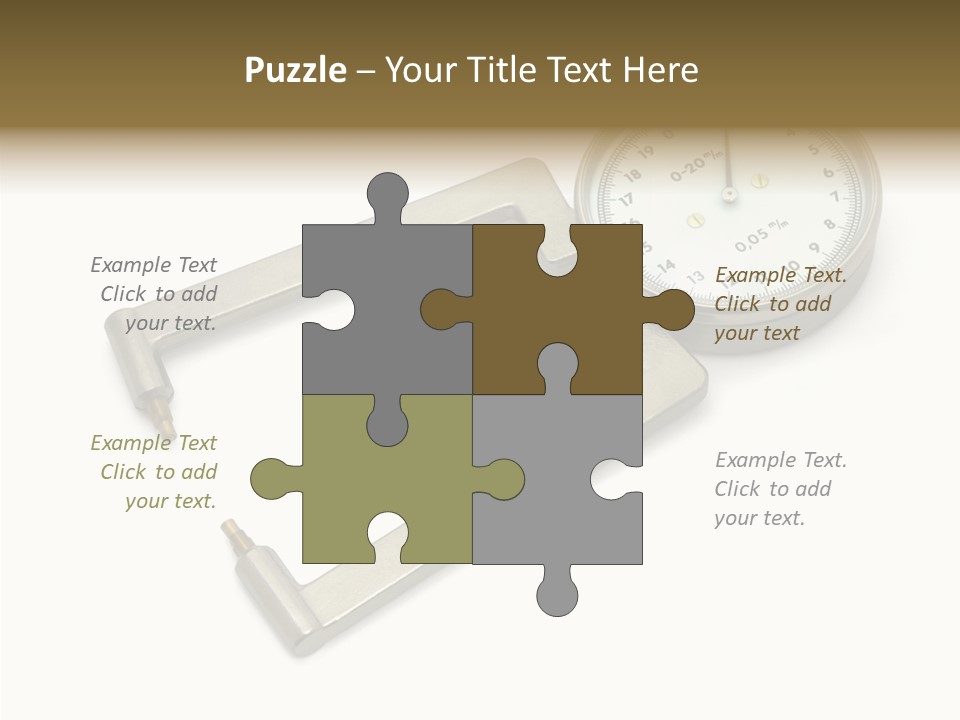 Metal Inch Metallic PowerPoint Template