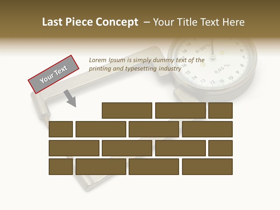 Metal Inch Metallic PowerPoint Template