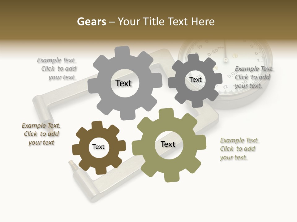 Metal Inch Metallic PowerPoint Template