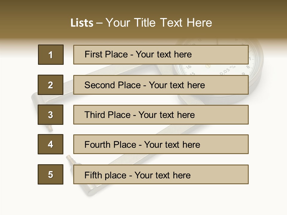Metal Inch Metallic PowerPoint Template