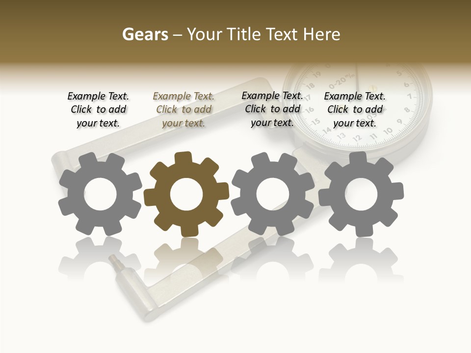 Metal Inch Metallic PowerPoint Template