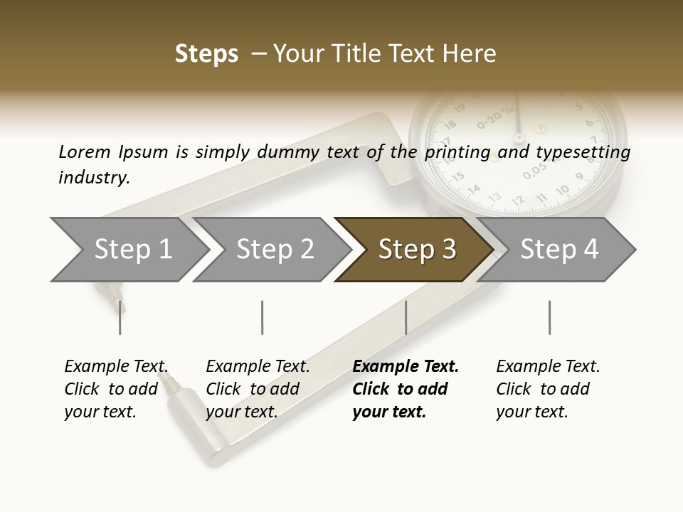 Metal Inch Metallic PowerPoint Template