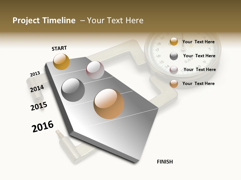 Metal Inch Metallic PowerPoint Template