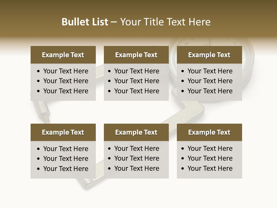 Metal Inch Metallic PowerPoint Template