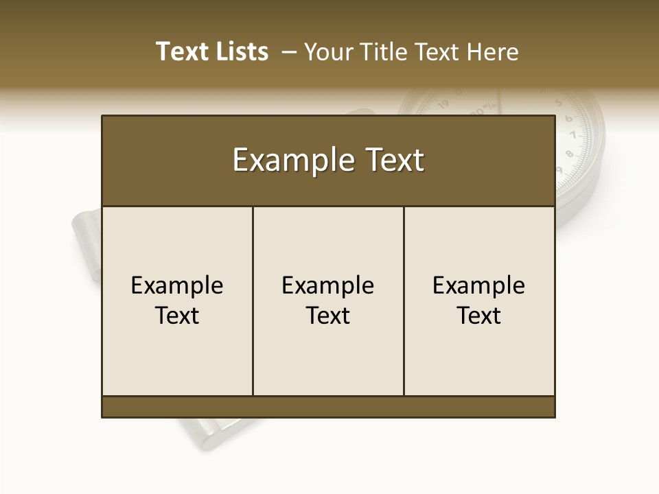 Metal Inch Metallic PowerPoint Template