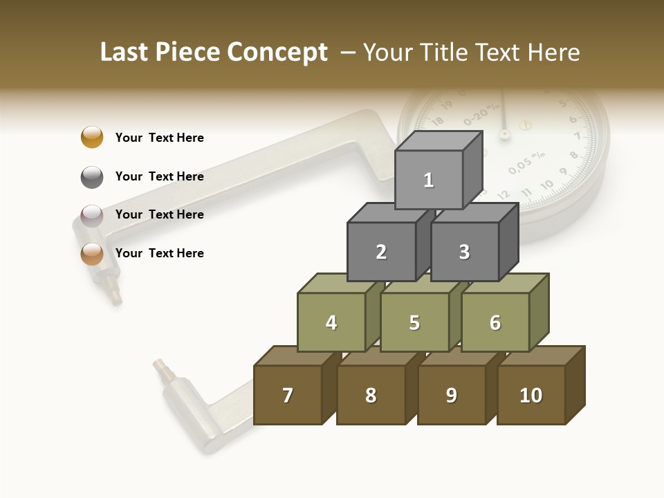 Metal Inch Metallic PowerPoint Template