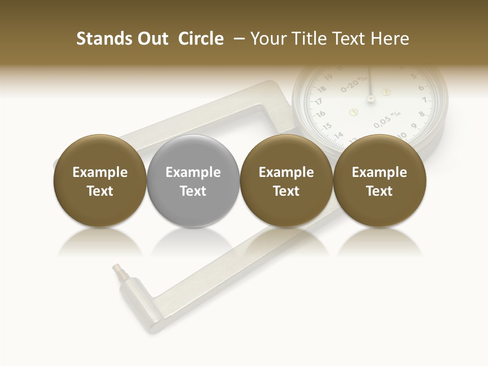 Metal Inch Metallic PowerPoint Template