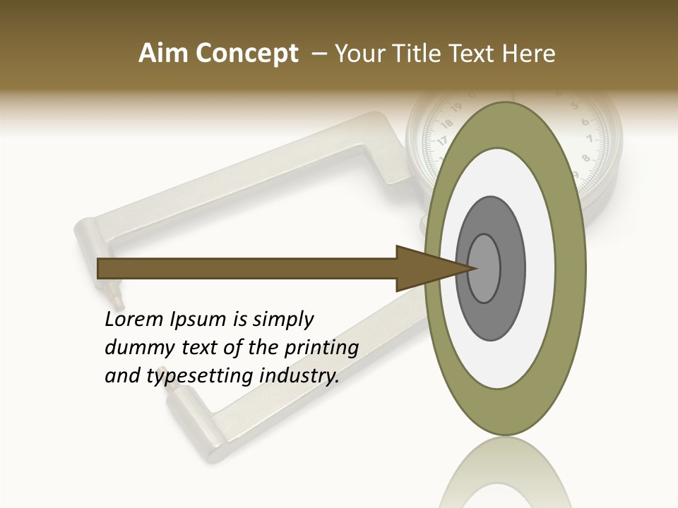 Metal Inch Metallic PowerPoint Template
